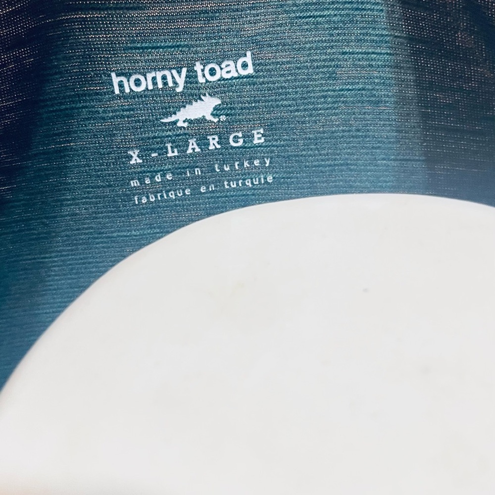 Horny Toad Co Dress Green/Black/Gray Organic Cotton Long Sleeve Pullover Size XL - Picture 4 of 4